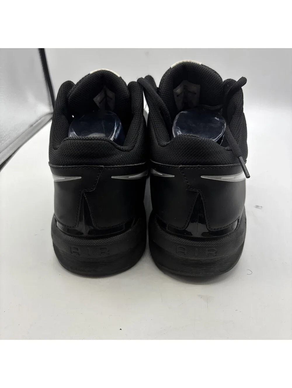 Nike Air Visi Pro 5 Basketball Shoe Men's Size 12 Black Athletic 653656-001
